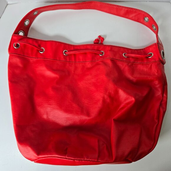 Avon Red Drawstring Purse - Picture 3 of 6